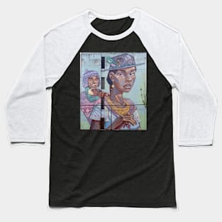 Ecuador Street Art Baseball T-Shirt